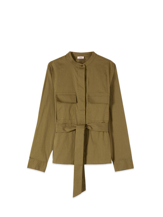 Oltre Oltre Camicia 5023R003153N035 Verde Slim Fit