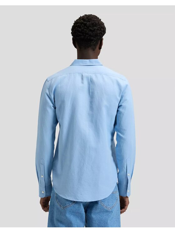 Lee Lee Koszula SHIRT Niebieski Regular Fit