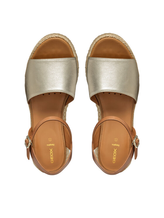 Geox Geox Espadrile D Eolie D55SRC 0Y243 C2L5F Auriu