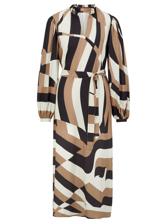 BOSS Boss Vestito da giorno Detola 1 50492313 Multicolore Relaxed Fit