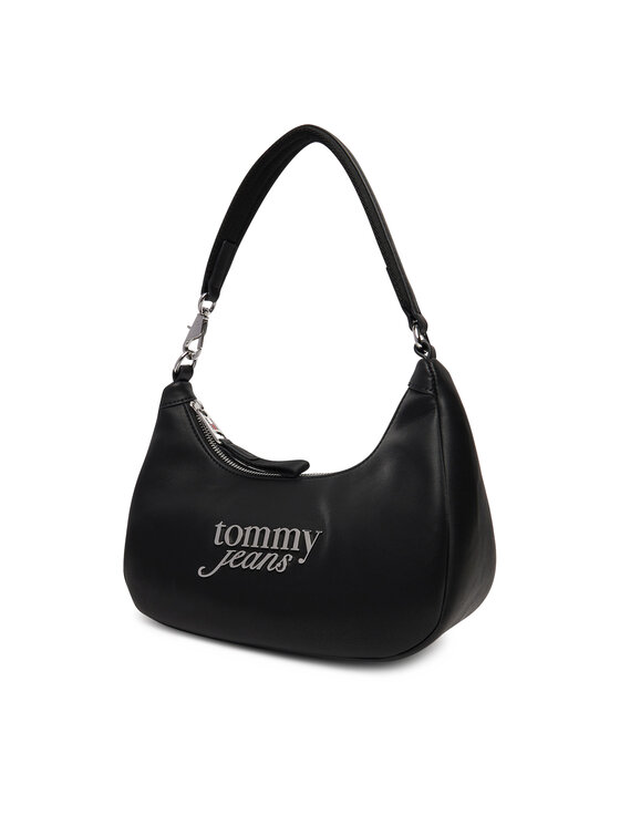 Tommy Jeans Tommy Jeans Torebka Tjw Bold Script Shoulder Bag AW0AW17895 Czarny
