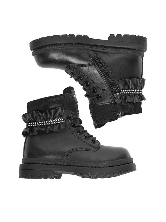 Badura Badura Μποτίνια EO-CI12-POINT-10 Μαύρο