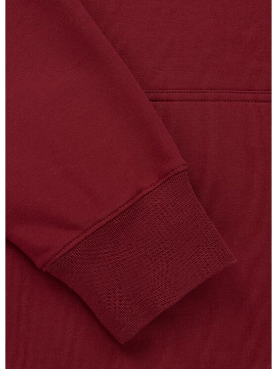 PITBULL PITBULL Bluza Bluza męska z kapturem SAN DIEGO CA L Bordowy Regular Fit