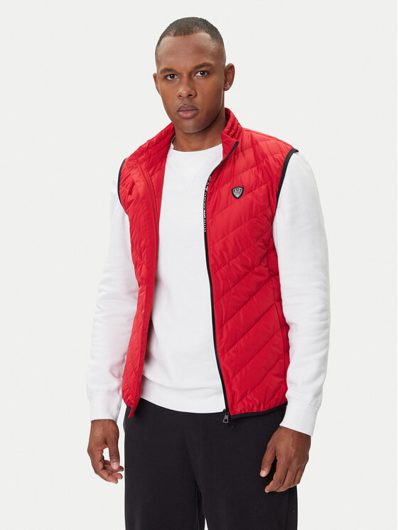 EA7 Emporio Armani EA7 Emporio Armani Vestă 8NPQ03 PNE1Z 1450 Roșu Regular Fit