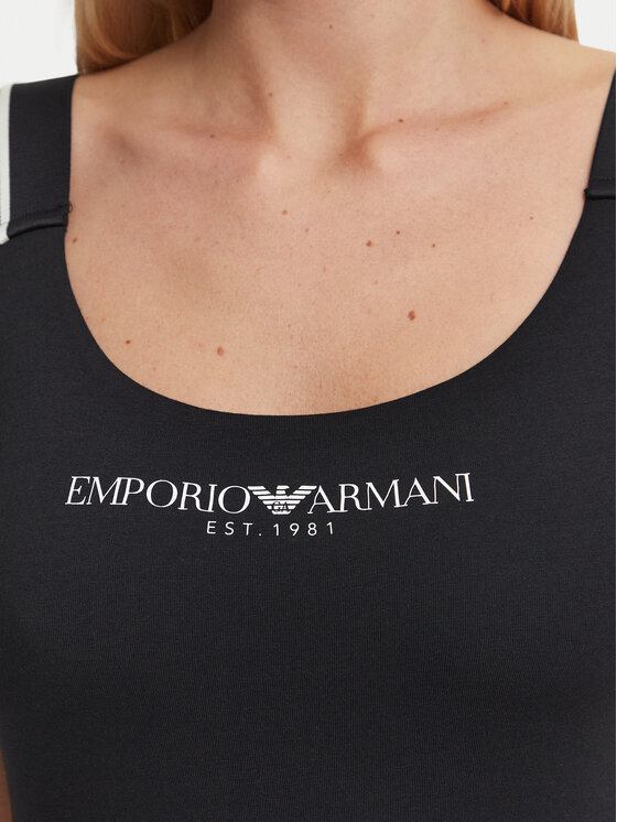 Emporio Armani Underwear Emporio Armani Underwear Top EW004627 AF27298 UC001 Crna Slim Fit