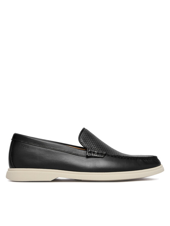 BOSS BOSS Loaferke Sienne 50563129 Črna