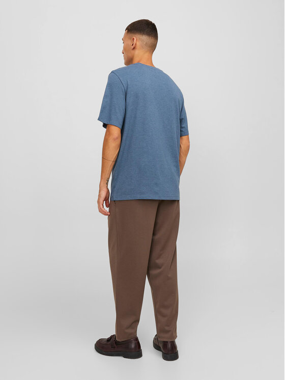 Jack&Jones Jack&Jones Tricou Paulos 12245087 Albastru Standard Fit