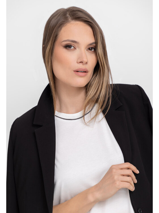 Volcano Volcano T-Shirt T-SUS Biały Regular Fit