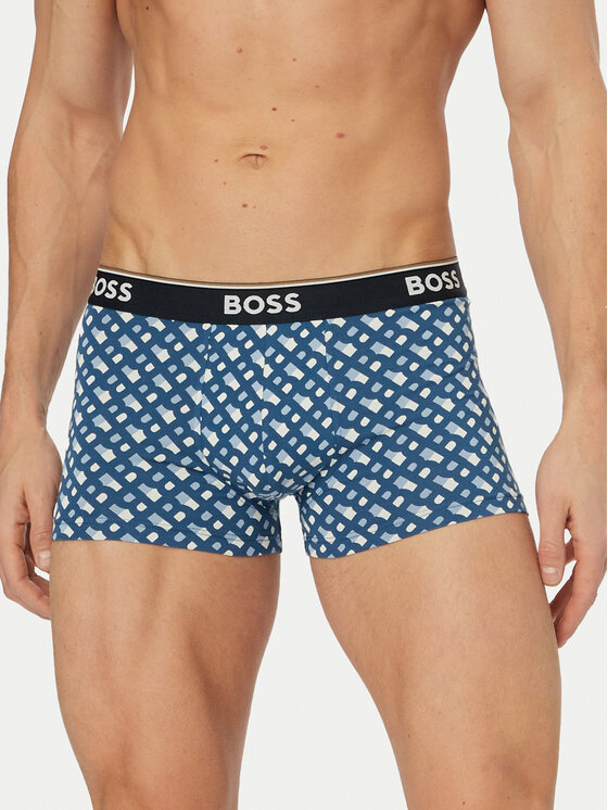 BOSS BOSS Souprava boxerek 50554443 Modrá