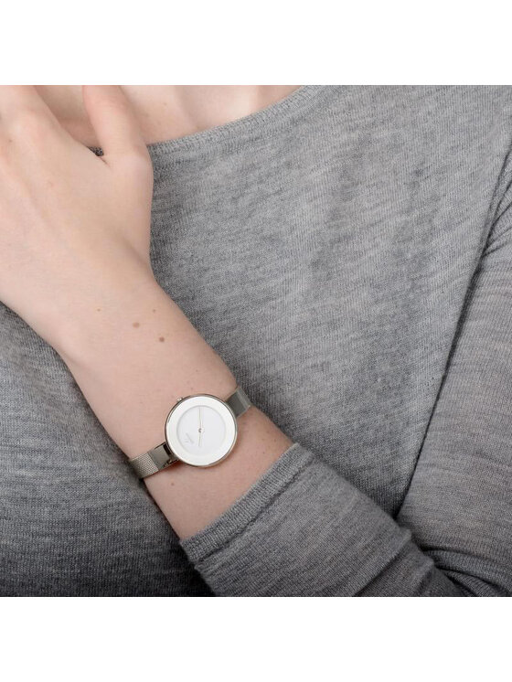 Obaku Obaku Hodinky V167LXCIMC Stříbrná