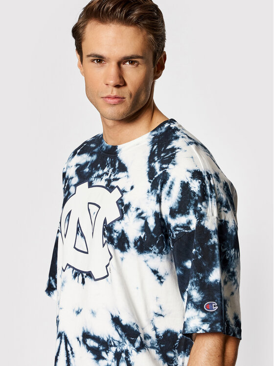 T-shirt Tie Dye 216821 Blu scuro Regular Fit