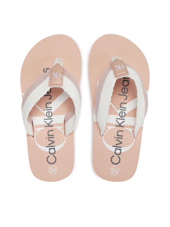 Gyerek Flip-flops Calvin Klein Jeans, Méret: 32, Rózsaszín, V3A8-80843-0058 M
