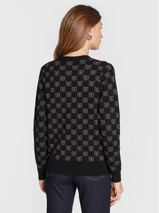 Cardigan RF2112-MA21N Nero Regular Fit