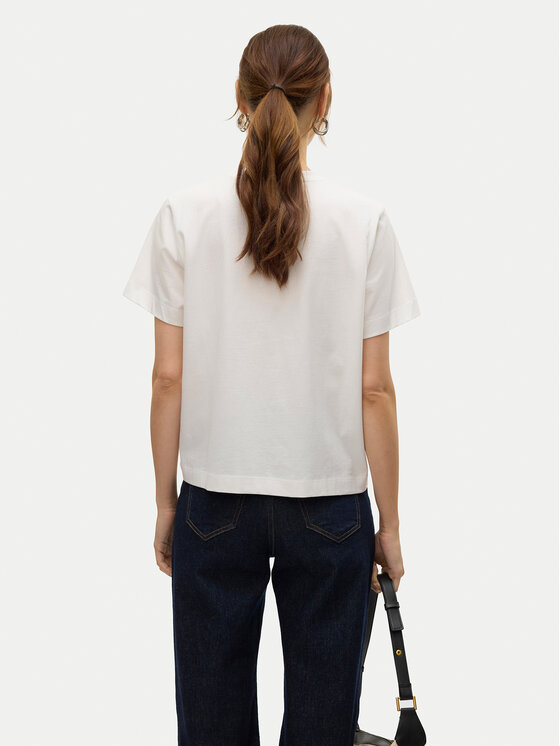 Vero Moda Vero Moda T-Shirt Solvei 10325318 Bílá Regular Fit
