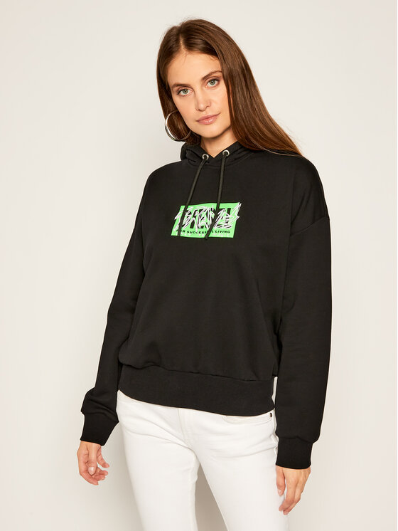 Felpa Magdalena A00263 0IAJH Nero Loose Fit