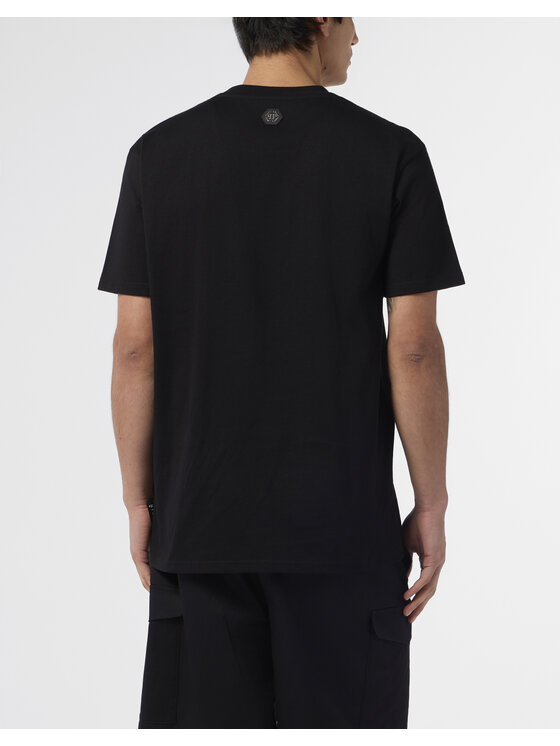 PHILIPP PLEIN PHILIPP PLEIN T-Shirt 29870 Czarny Regular Fit