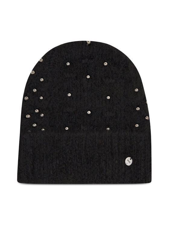 Berretto Beanie con Perle 3F1024 M0300 Nero