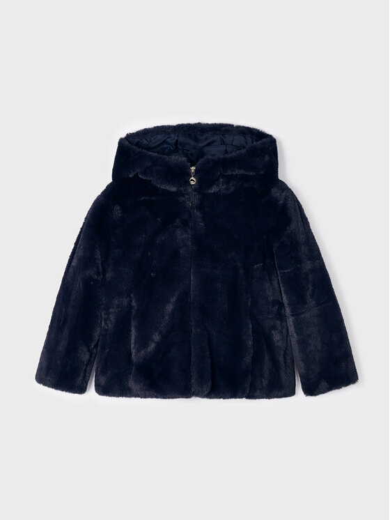 Mayoral Mayoral Шуба 4.407 Cиній Regular Fit