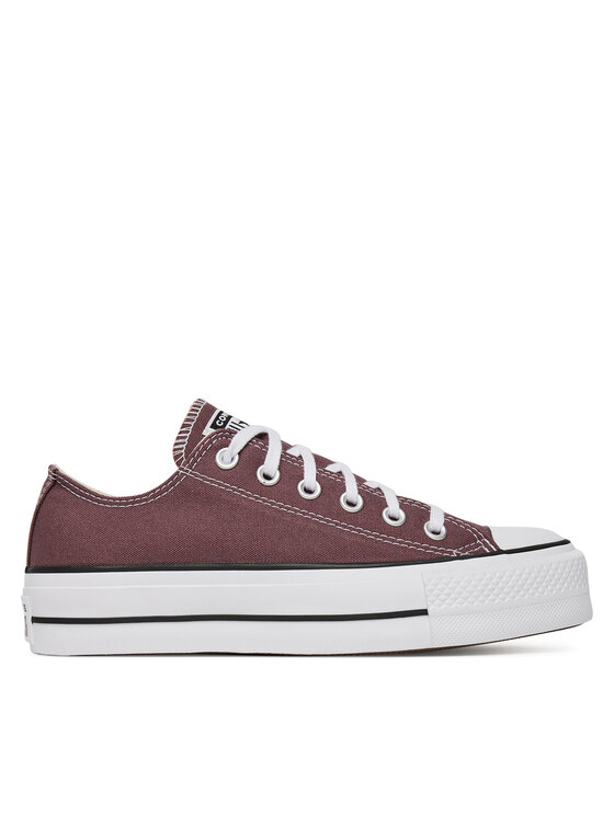 Converse Converse Plátěnky Chuck Taylor All Star Lift Platform A10647C Bordó