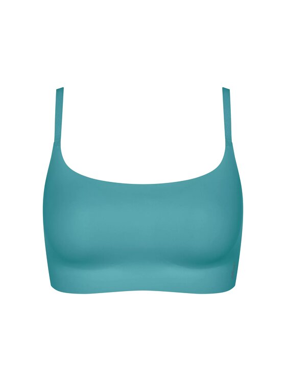 Triumph Triumph Biustonosz sloggi ZERO Feel 2.0 Ultra Bra Niebieski