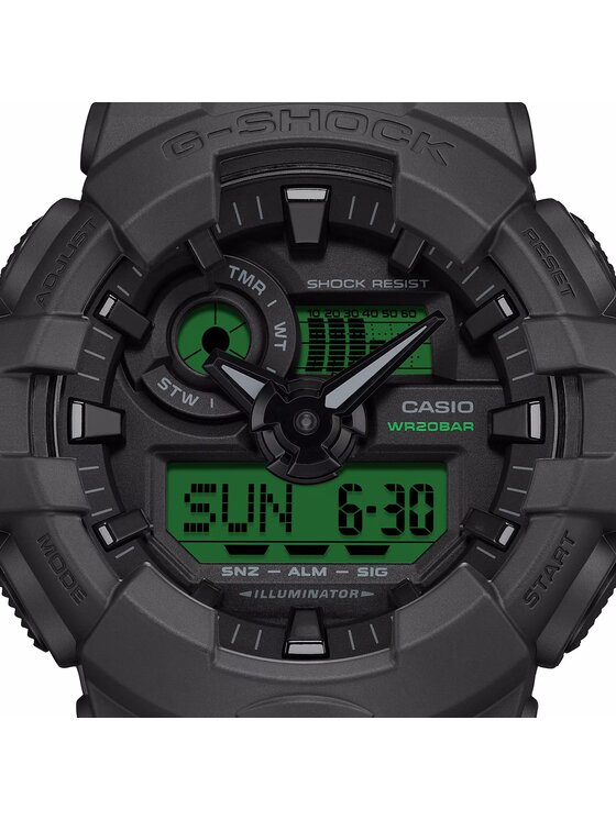 Casio Casio Zegarek GA-700BEG-1AER Czarny