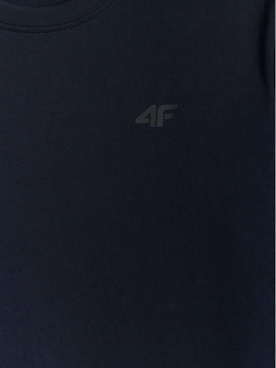 4F 4F T-Shirt casual Granatowy Regular Fit