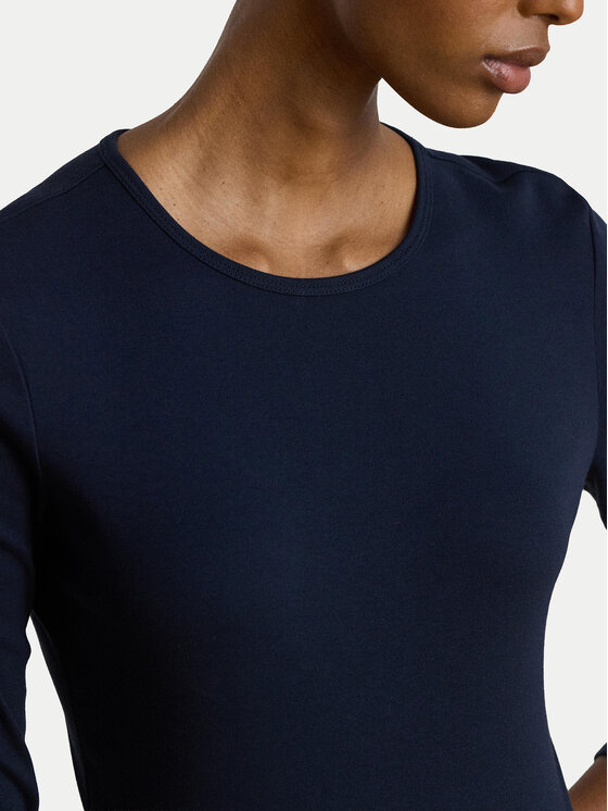 LAUREN RALPH LAUREN LAUREN RALPH LAUREN Блузка 200680399020 Cиній Slim Fit