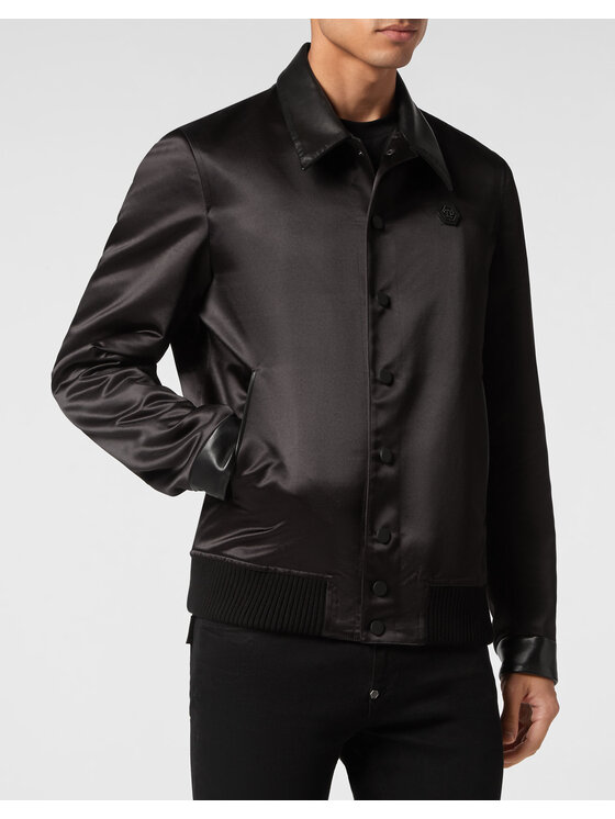 PHILIPP PLEIN PHILIPP PLEIN Bomber 4289 Nero Regular Fit