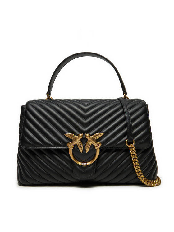 PINKO Pinko Дамска чанта Love Lady Puff Big Cl PE 23 PLTT 100042 A0GK Черен