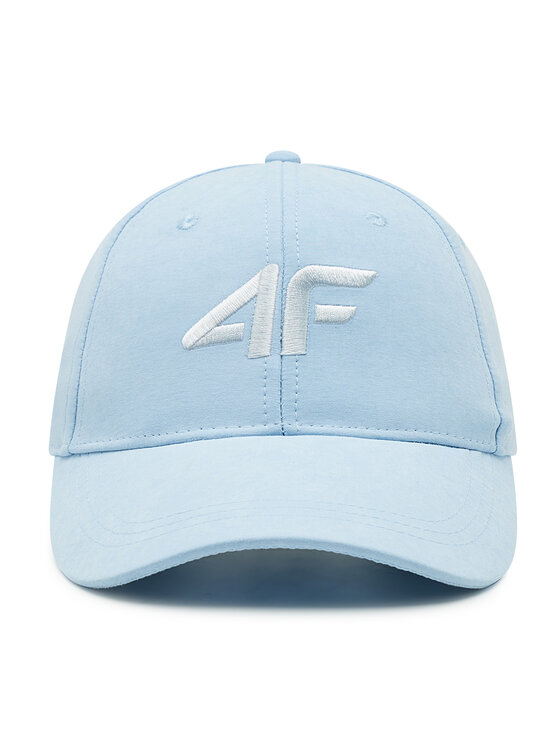 4F 4F Kepurė su snapeliu H4L22-CAD006 Žydra