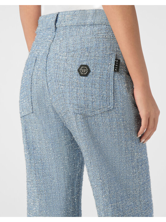 PHILIPP PLEIN PHILIPP PLEIN Jeansy 24191 Niebieski jasny Skater Fit