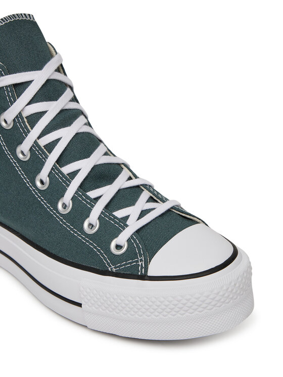 Converse Converse Plátěnky Chuck Taylor All Star Lift Platform A12596C Zelená