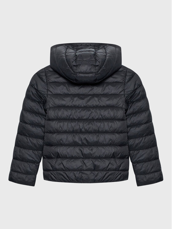 4F 4F Winterjacke HJZ22-JKUMP001A Schwarz Regular Fit