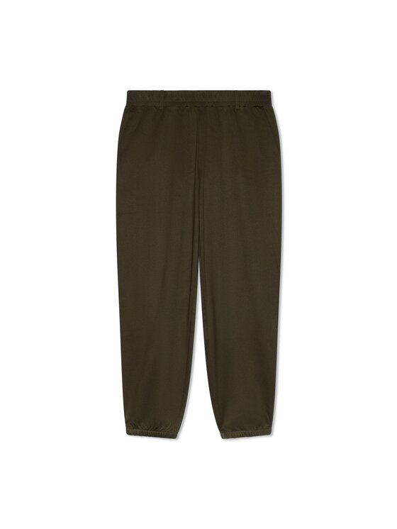 Fiorella Rubino Fiorella Rubino Pantaloni di tessuto P011E000084N035 Verde Regular Fit