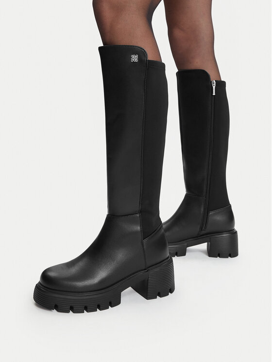 Nine West Ботуши CEO-LD078 11 Черен