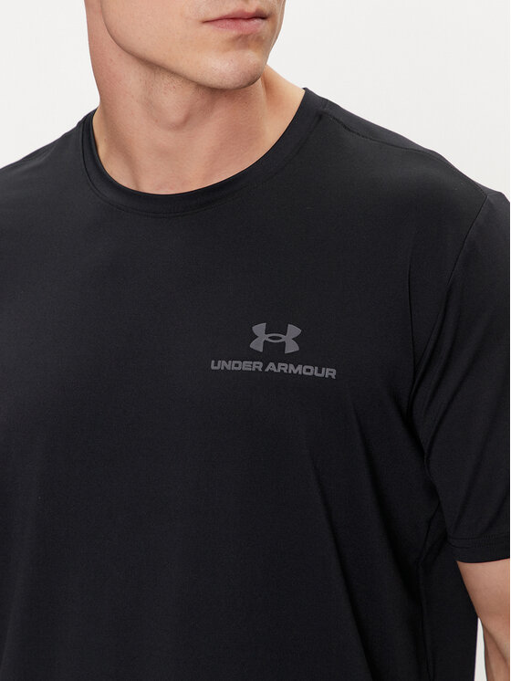 Under Armour Under Armour Koszulka techniczna Ua Rush Energy Ss 1383973-001 Czarny Loose Fit
