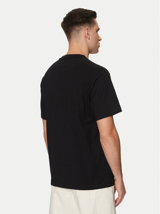 Versace Jeans Couture Versace Jeans Couture T-Shirt 78GAHE06 Czarny Regular Fit