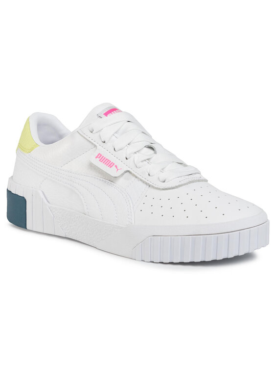 Puma cali 2025 blanc rose vert