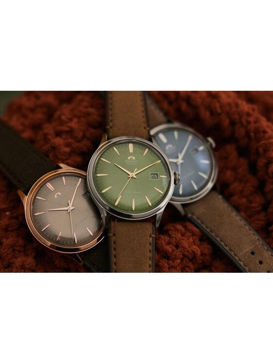 Orient Orient Zegarek RA-AC0P04Y30B Brązowy