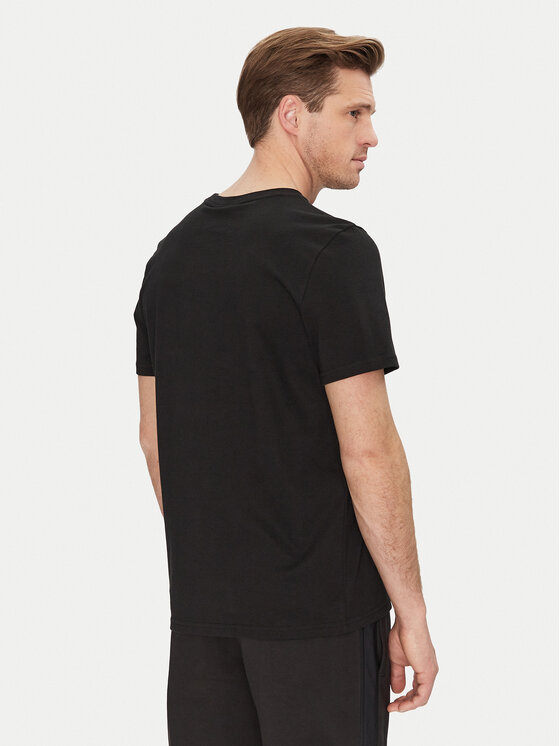 Moose Knuckles Moose Knuckles T-Shirt Dalon M15MT733 Czarny Regular Fit