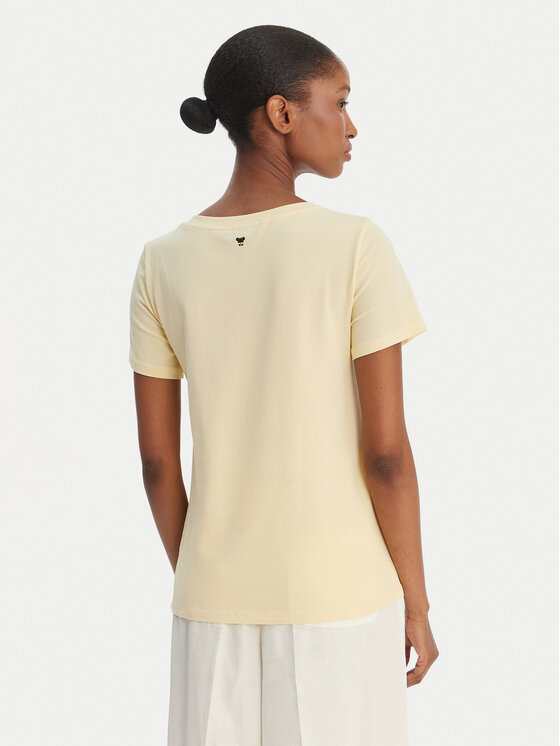 Weekend Max Mara Weekend Max Mara T-Shirt Multif 2615971012 Κίτρινο Regular Fit