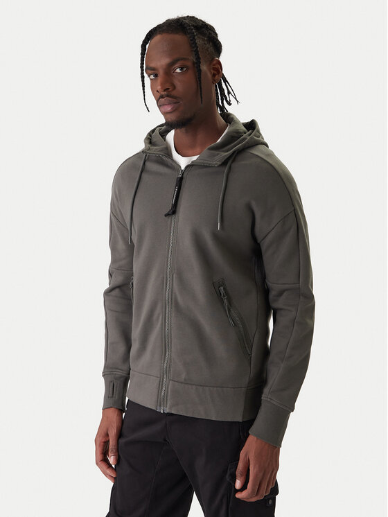 C.P. Company C.P. Company Bluză 20CMSS715A005086W Gri Regular Fit