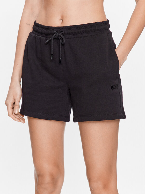 DKNY Sport DKNY Sport Αθλητικό σορτς DP3S4993 Μαύρο Regular Fit