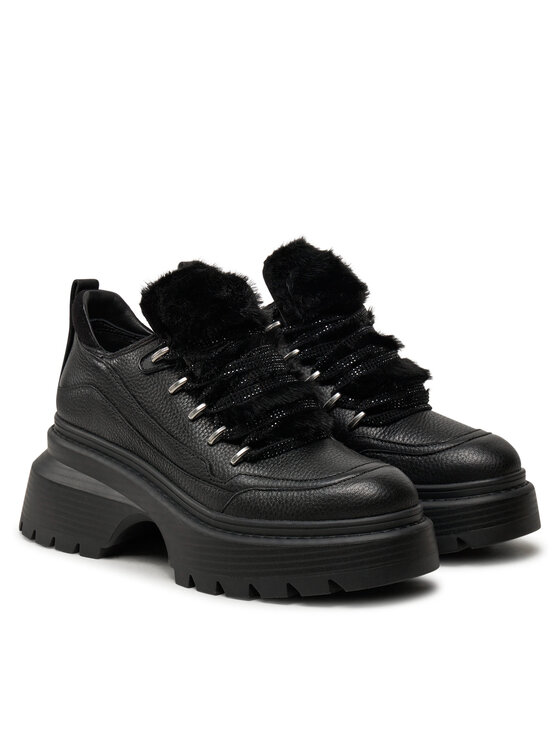 MICHAEL Michael Kors MICHAEL Michael Kors Pantofi Shiloh Bootie 40F4SSFE5L Negru