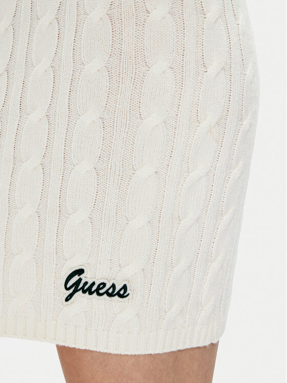 Guess Guess Puzdrová sukňa V5BD03 Z0572 Béžová Regular Fit