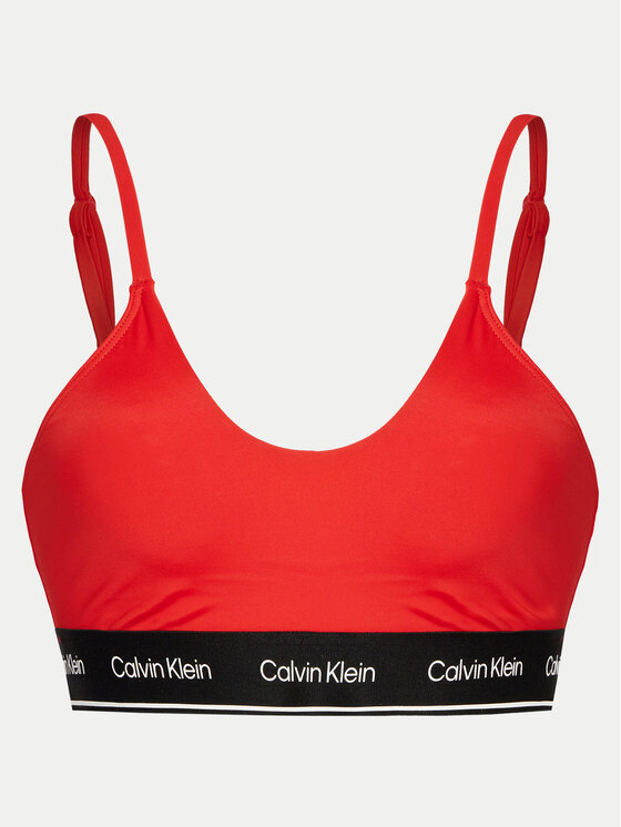 Calvin Klein Swimwear Calvin Klein Swimwear Bikinio viršus KW0KW02426 Raudona