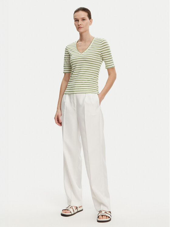 Weekend Max Mara Weekend Max Mara Marškinėliai Opzione 2515941012 Žalia Regular Fit