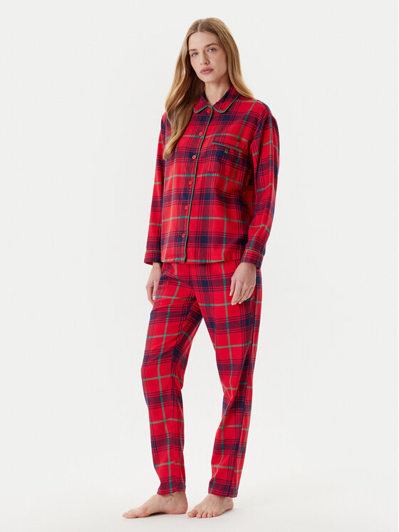 United Colors Of Benetton United Colors Of Benetton Pijama 43UL3P00O Roșu Regular Fit