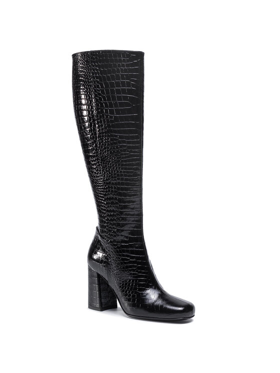 TWINSET TWINSET Čižmy Stivale 202TCP07C Čierna