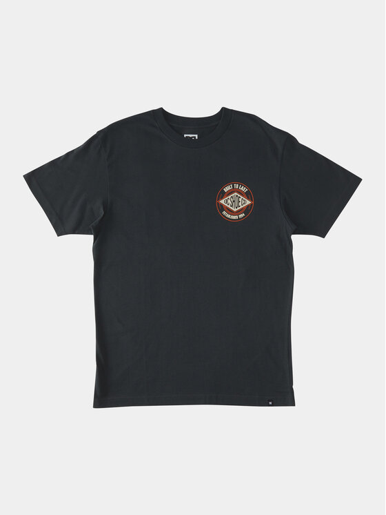 DC Shoes DC Shoes Tricou Built To Last Tees ADYZT05291 Negru Regular Fit